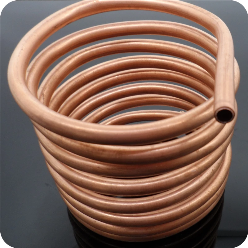 1M OD2 4 6 8 10 12mm Pure Copper Water Cooling Tube Laptop Water