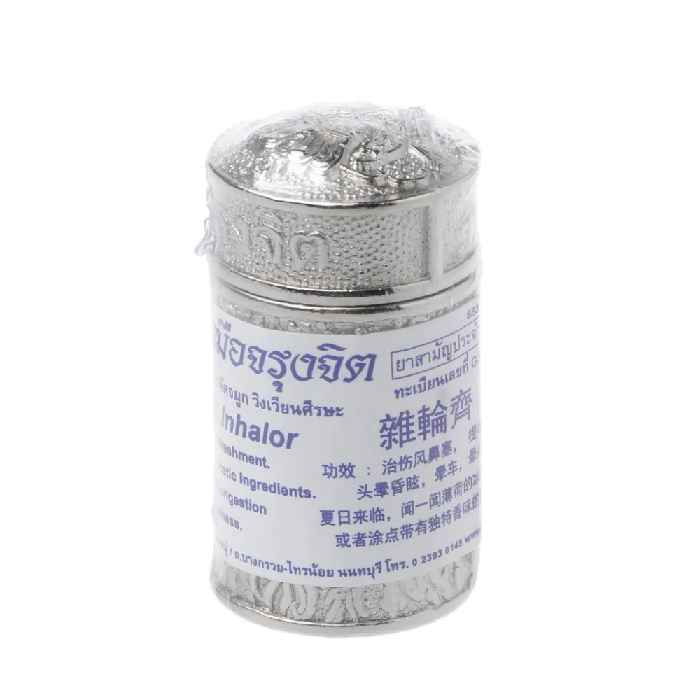 

ZRLOWR Thailand Menta Nasal Inhaler Anti Relieve Nasal Congestion Rhinitis Aspiration