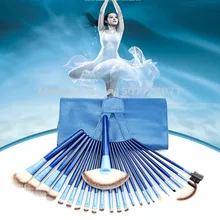 24 PCS kit de pincéis de maquiagem Profissional Cosméticos Maquiagem Escova Da Melhor Qualidade Ferramentas pincéis de maquiagem kabuki