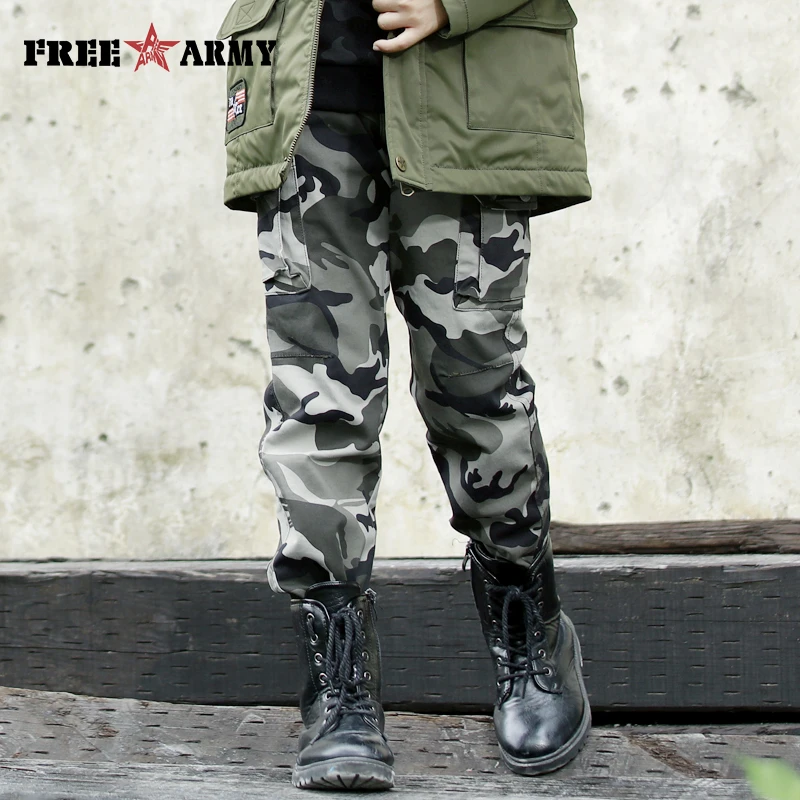 boys camo trousers