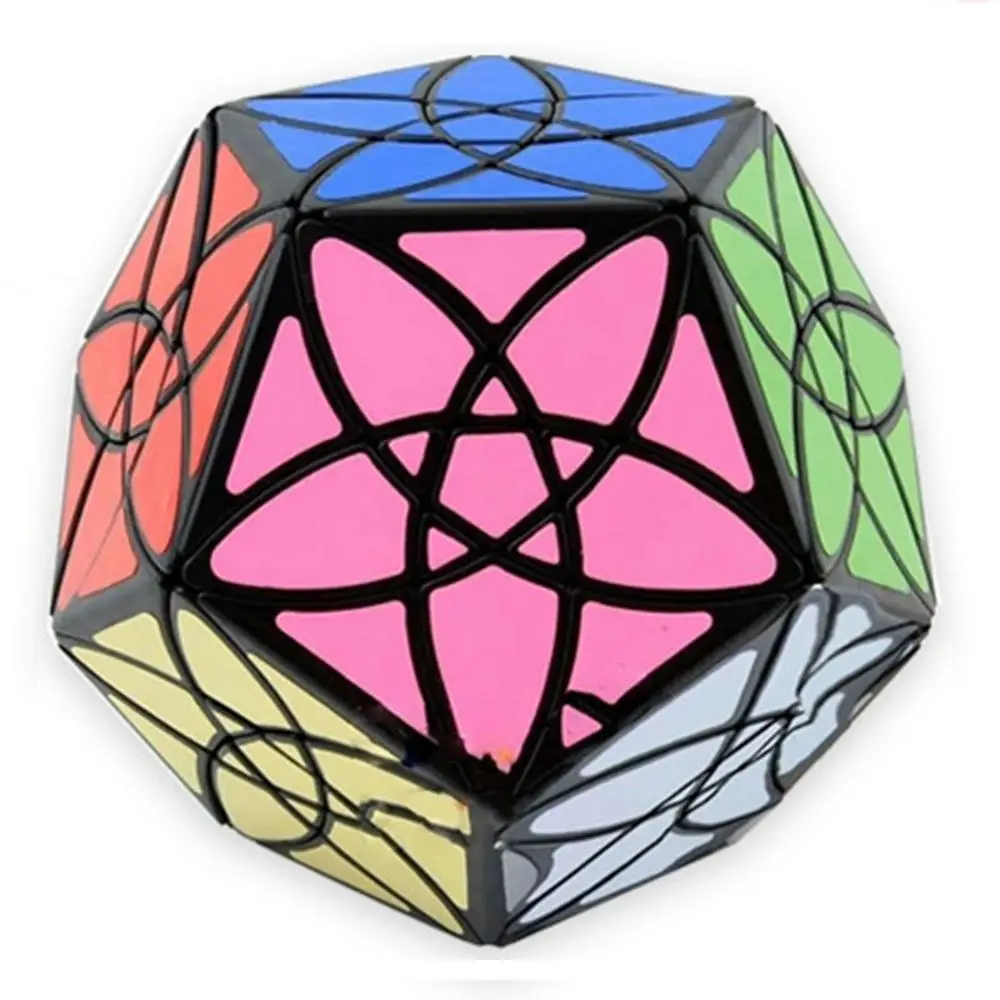 Brand New MF8 Bauhinia Dodecahedron Speed Magic Cube Puzzle Educational Toys For Children Kids - Black сетевой фильтр 5 гнезд 5 м с заземлением 2 2 квт power cube spg b 15 black