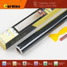 0 5x3 meter 5D 6D glossy carbon fiber vinyl for car motorcycle bike laptop for furniture