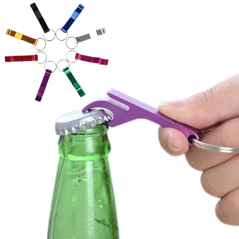 Key Bottle Opener for Pop/Beer Jar 3 PCS Aluminum Mini Claw Openers