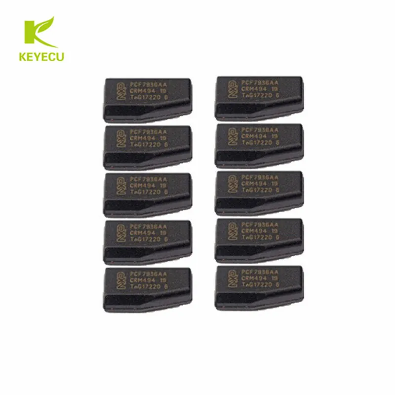 Автомобильные чипы KEYECU ID46 10 шт. заблокированный чип транспондера (TP12