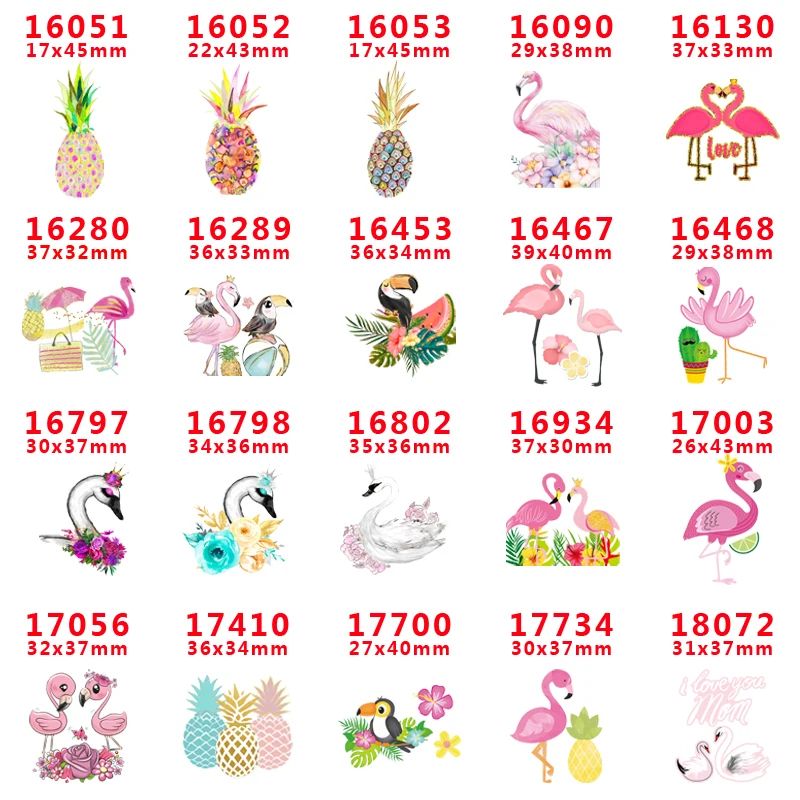 

Free shipping 30 pcs planar resin flamingo resin pr16051