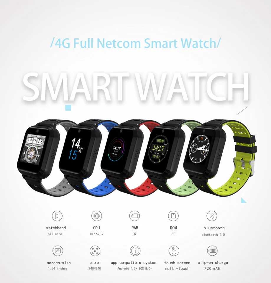 4g full netcom android smartwatch