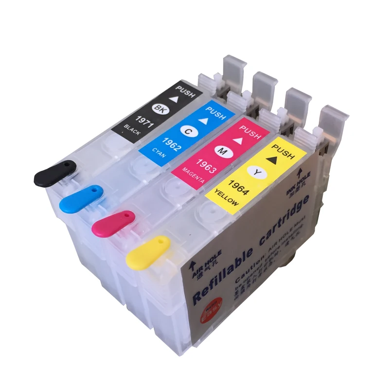 Cartucho de tinta recargable para EPSON XP214, XP101, XP211, WF 2532, 196,  197, NON OEM|ink cartridge|refillable ink cartridgesrefillable cartridges -  AliExpress