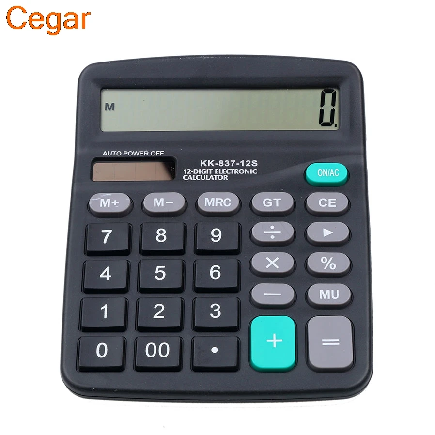 Electronic Calculator CT 837S Office Solar Calculator Commercial Tool