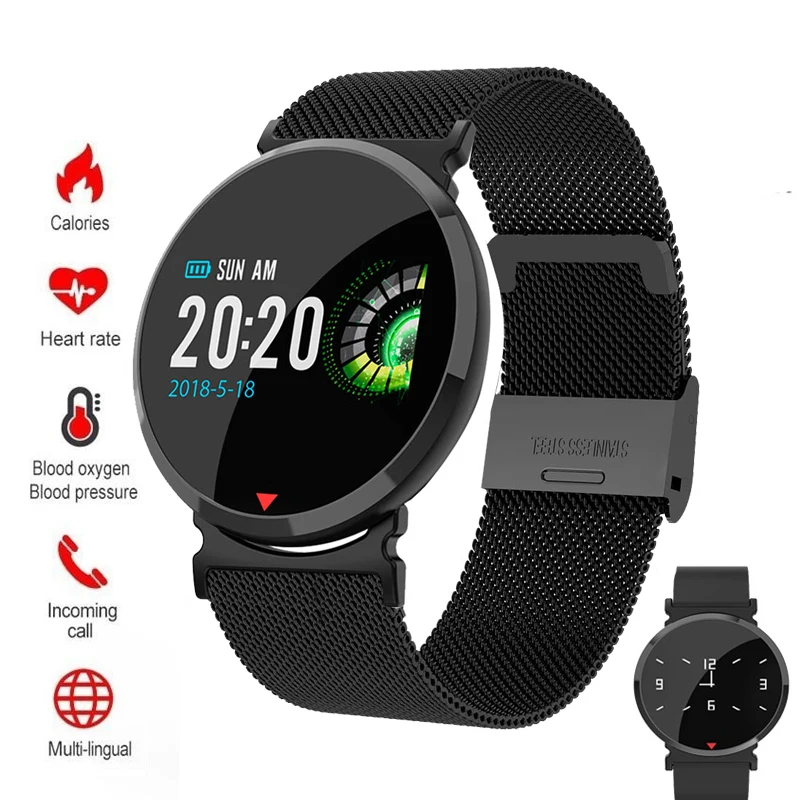 

E28 Smart watch Waterproof Heart Rate Sleep Monitor Blood Pressure Women men Clock Smartwatch Wristband For Facebook Android IOS
