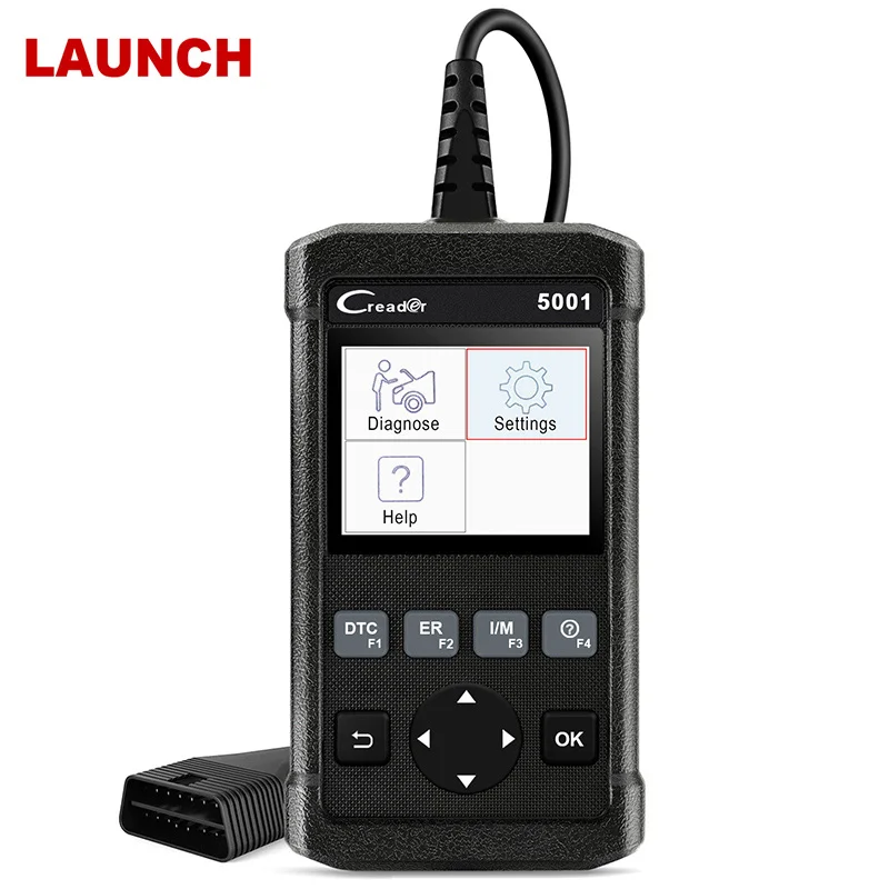 Launch CR5001 Automotive Engine Car Scanner Code Reader O2 Sensor EVAP