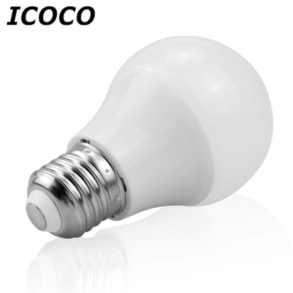 ICOCO Magic E27 Rgbw LED Bulb Night Light Bluetooth Control Smart Lamp Colorful Dimmable for Home Store Decor Drop Ship | Лампы и