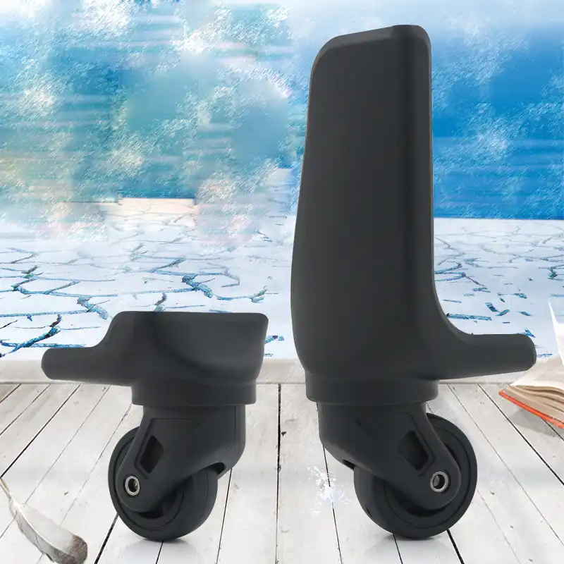 Replacement Luggage Wheels Travel Suitcase Wheels Black Repair