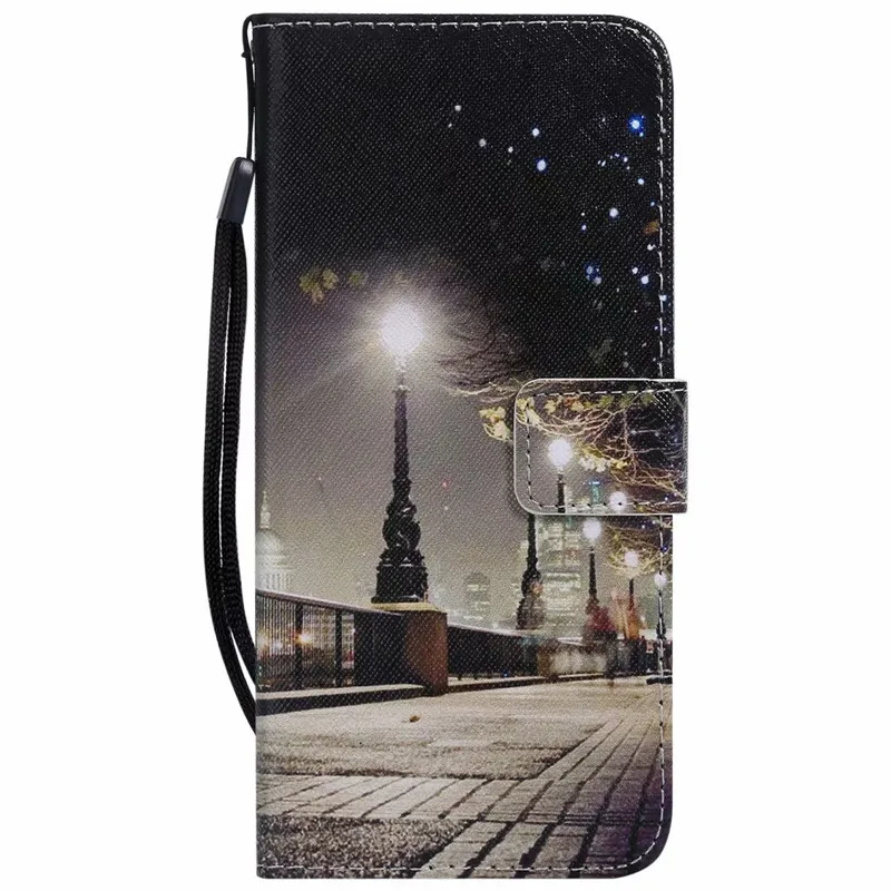 Honor 8 X кожаный чехол для Pouzdro huawei honor 8 X чехол для huawei honor 8X8 X Coque мультяшный кошелек флип чехол для телефона