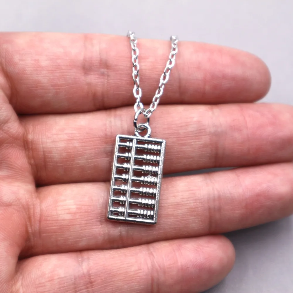 

1pcs abacus Pendant Necklace Jewelry Handmade chain Necklace Gift For Women Dropship Products