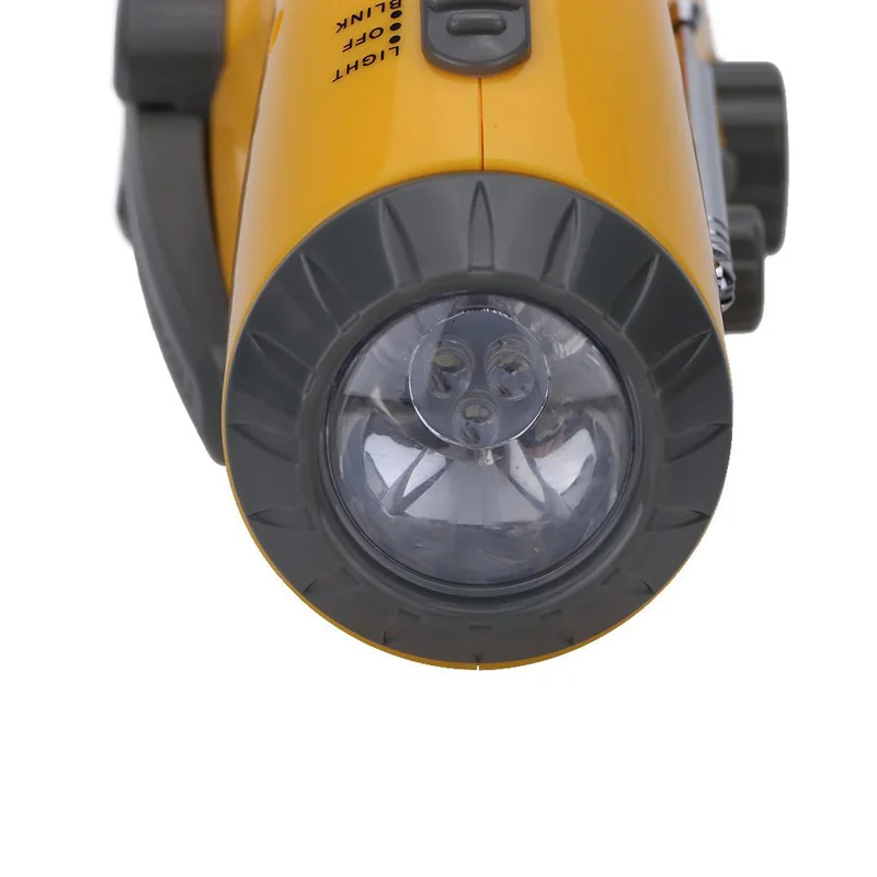 Portable Hand Crank Flashlight Led Lighting Emergency Solar Power LED Torches Multifunction Camping Flashlight with FM AM Radio (11)