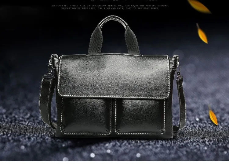 Новые модные мужские сумки Бизнес Для мужчин Натуральная большой кожаные портфели люксовый бренд Для мужчин s сумка для ноутбука сумка