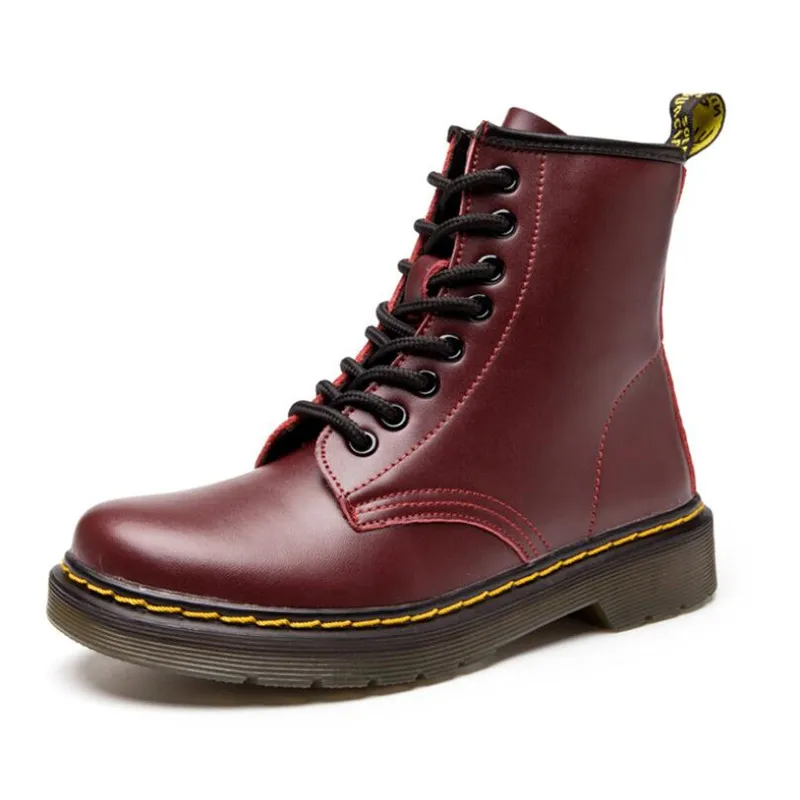 Высокое качество, новая британская обувь для верховой езды сапоги для верховой езды кожаная женская обувь, пара коротких сапог женские ботинки, Размеры 35-46 - Цвет: 02