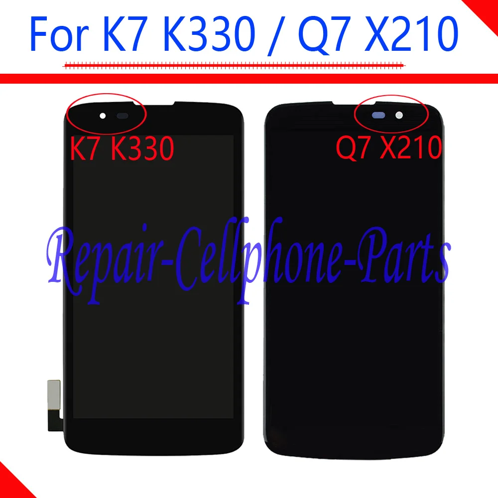 

New For LG Q7 X210 x210ds X210g X210MB Full LCD display + Touch Screen Digitizer Assembly For LG K7 K330 MS330 AS330 K332