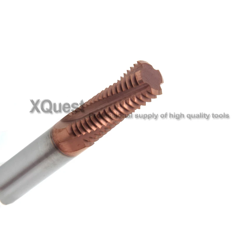 Твердосплавная Резьбовая фреза XQuest HRC60 UN 10 24 12 1/4 5/16 3/8 CNC UNF 32 28 28|Фреза| |