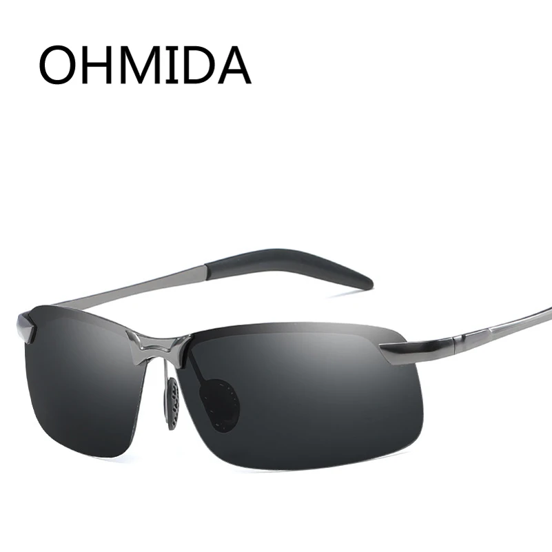 Очки-авиаторы OHMIDA Мужские поляризационные зеркальные солнечные очки для