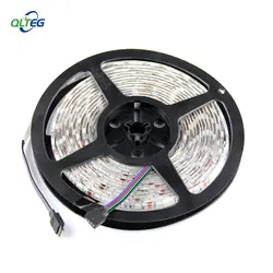 Светодио дный полосы 5050 SMD DC 12 В гибкий свет 60 светодио дный/m, 5 м 300 светодио дный, белый, белый теплый, синий, зеленый, красный, желтый