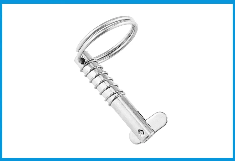 Быстроразъемный штифт из нержавеющей стали для лодки 2 шт. 8 ярдов 316 дюйма верхняя