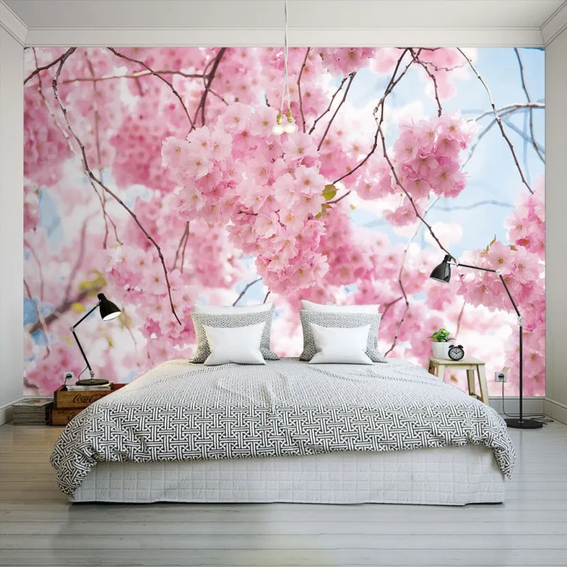 Online kaufen groÃhandel rosa farbe tapeten aus china rosa farbe ...