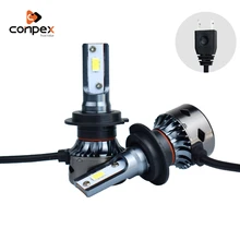 Buy conpex 32w car led headlight H7 Auto Light Bulb High Low beam for Hyundai Azera Elantra Elantra Equus Jaguar Super V8 XJ8 XJR Free Shipping