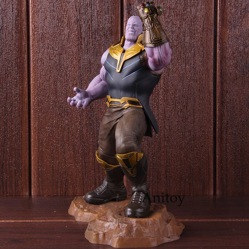  Marvel Avengers Infinity War Thanos Artfx+ Statue 1/10 Scale Pre-pained Thanos Avengers Endgame Fig