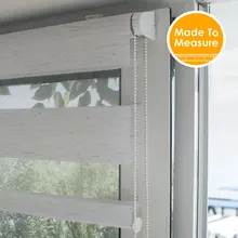 Mini Roller Blinds No Drill 100 Polyester Translucent Zebra Blinds for Living Room for small window