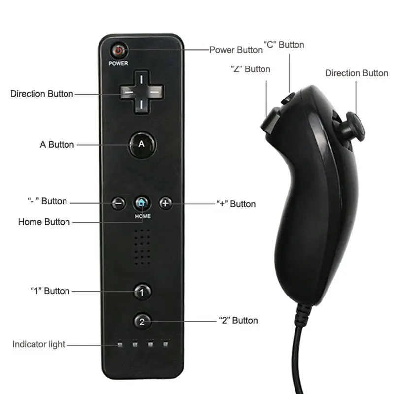 Remote-Nunchuk-Combo-Built-in-MOTION-PLUS-for-Nintend-for-Wii-Controller-Controle