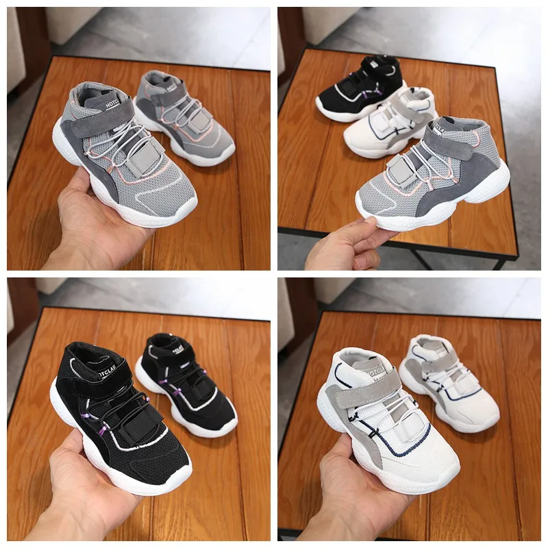 Baby Girls Spring Boys Soft Breathable Non-slip Bottom Walking Casual Mesh Breathable Shoes