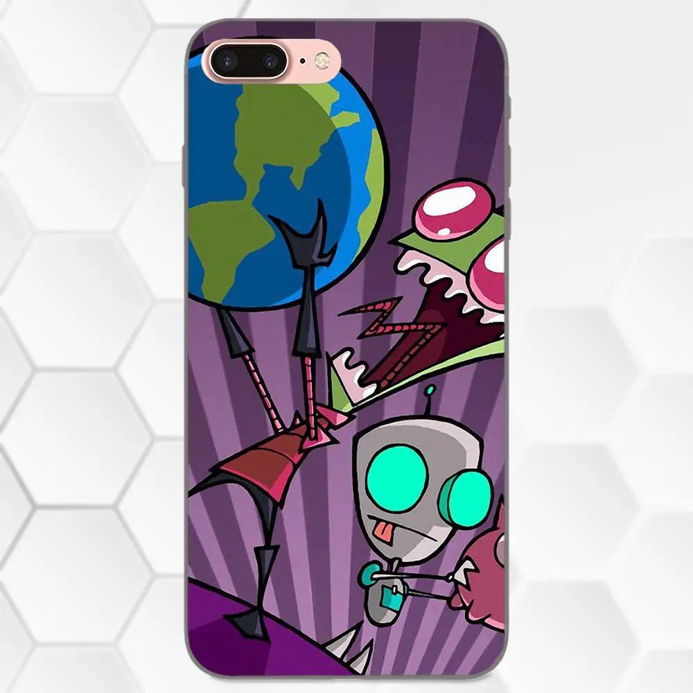 Мягкий ТПУ Модный чехол Alien Invader Zim Gir для Huawei nova 2 Plus 2S 3i 4 Y3 Y5 II Y6 Y7 Y9 Lite Prime 2017 2018