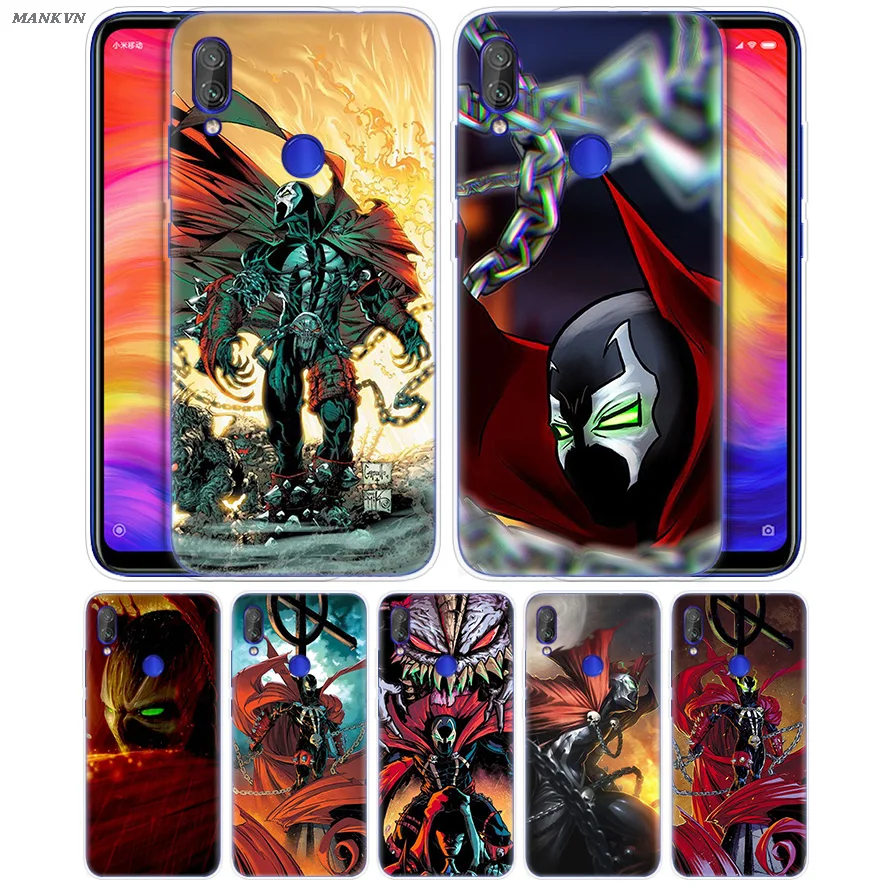 

Spawn Silicone Case Coque for Redmi 7 6 6A S2 GO Note 7 6 5 4 4X Xiaomi MI 9 8 A2 A1 Mix 3 5G Play Poco F1 Lite Pro Accessory