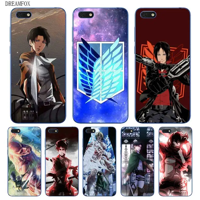 N255 Attack On The Giants Soft TPU Silicone Case Cover For Huawei Honor 8C 8X 9 10 20i V10 V20 Note10 Max Lite Magic2 |