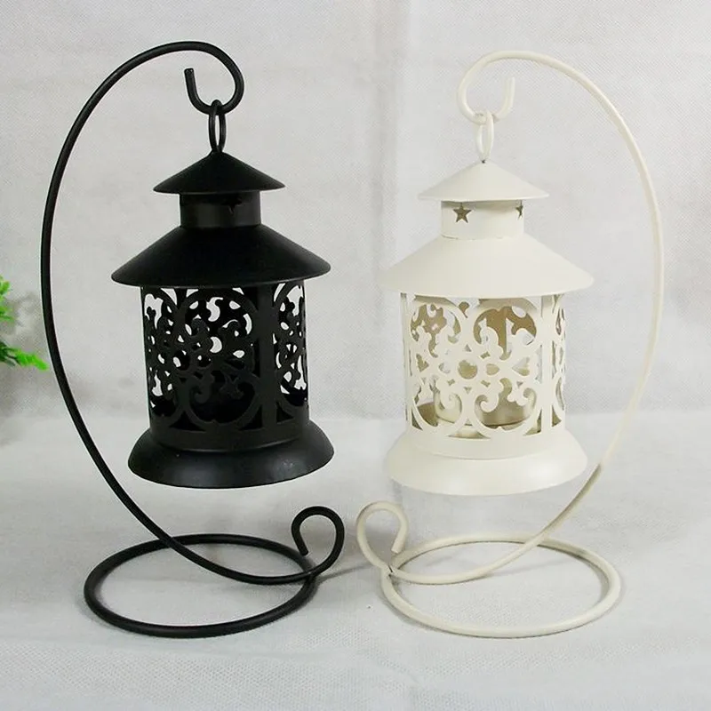 Европейский стиль фонарь для оформления дома Железный Марокканский Стиль Подсвечник светильник T00