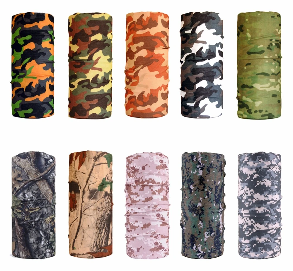 Cabeza De Camuflaje pirata Bandanas Militar Ejército patrones