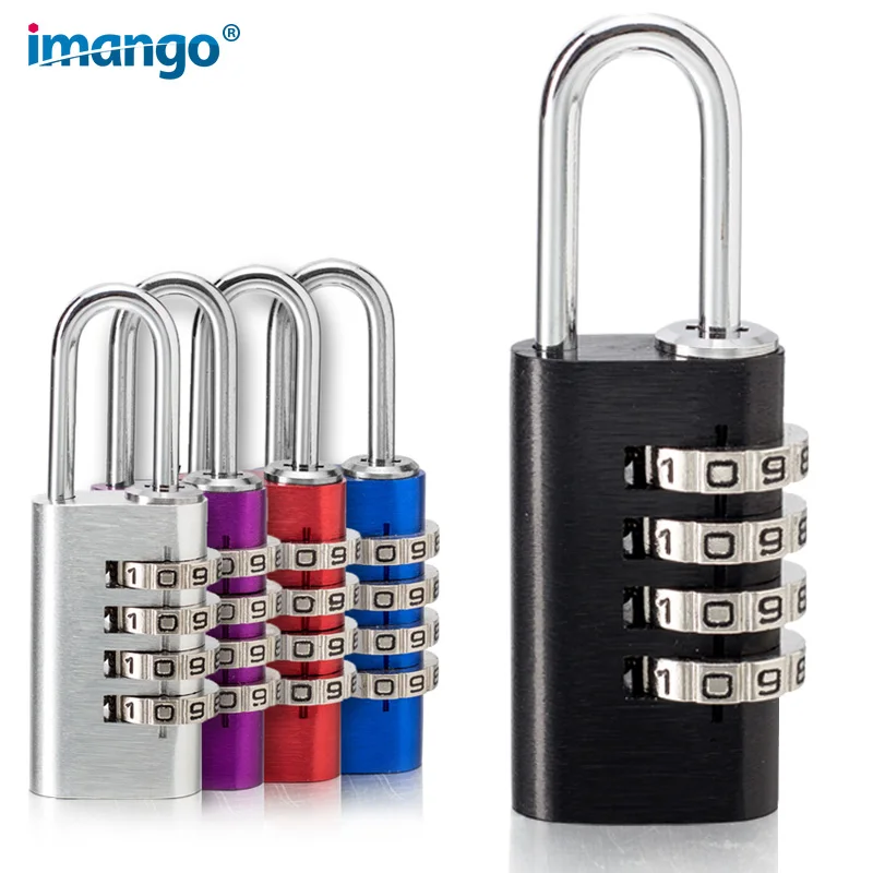 

Metal Combination Lock, 3/4 Digit Password Padlock for Employee Sports Locker Case Toolbox Fence Hasp Cabinet and Storage Lock