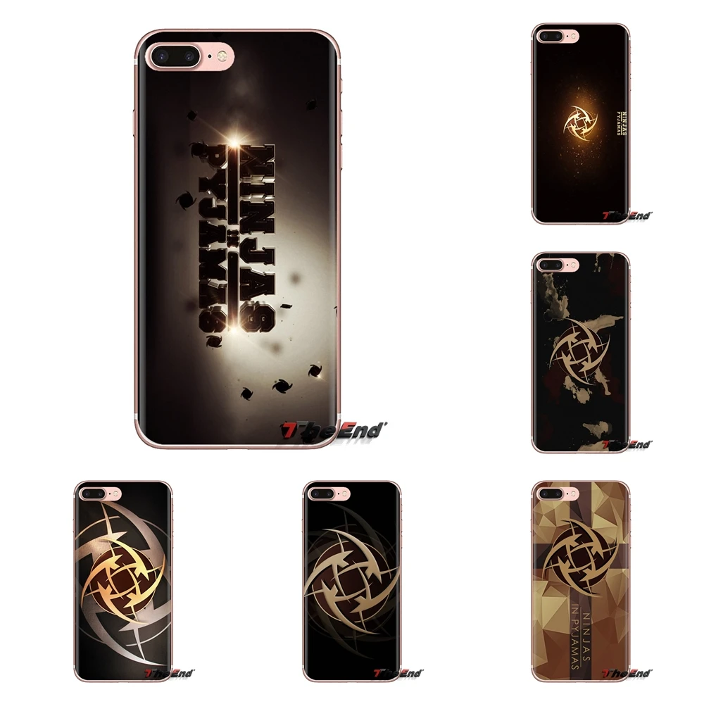NIP ninjas in pyjamas Logo Transparent TPU Bag Case For Oneplus 3T 5T 6T Nokia 2 3 5 6 8 9 230 3310 2.1 3.1 5.1 7 Plus 2017 2018 |