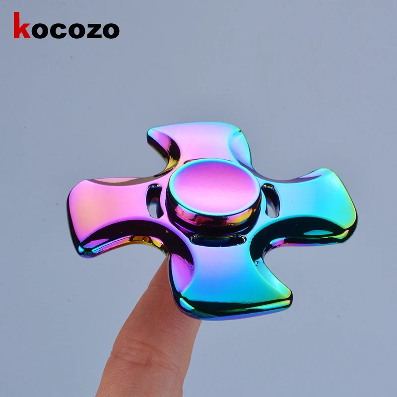 

Hand Spinner Finger Stress Reducer Fidgeters Anxiety Focus Toy for Children Adults ADHD Metal Fidget Spinner Pocket EDC Toy