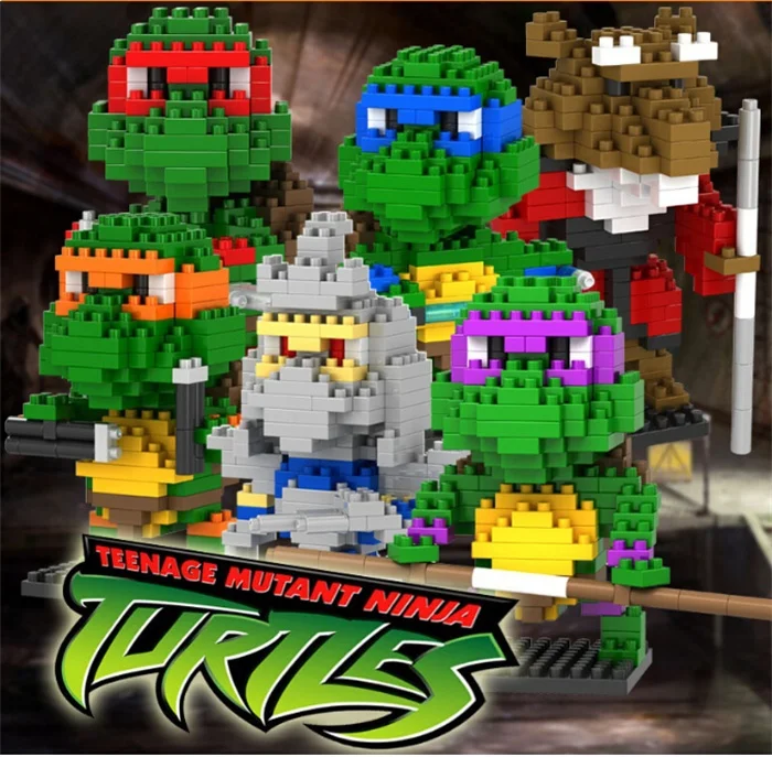 Retail Dr Star Blocks Turtles Micro Blocks TMNT DI...