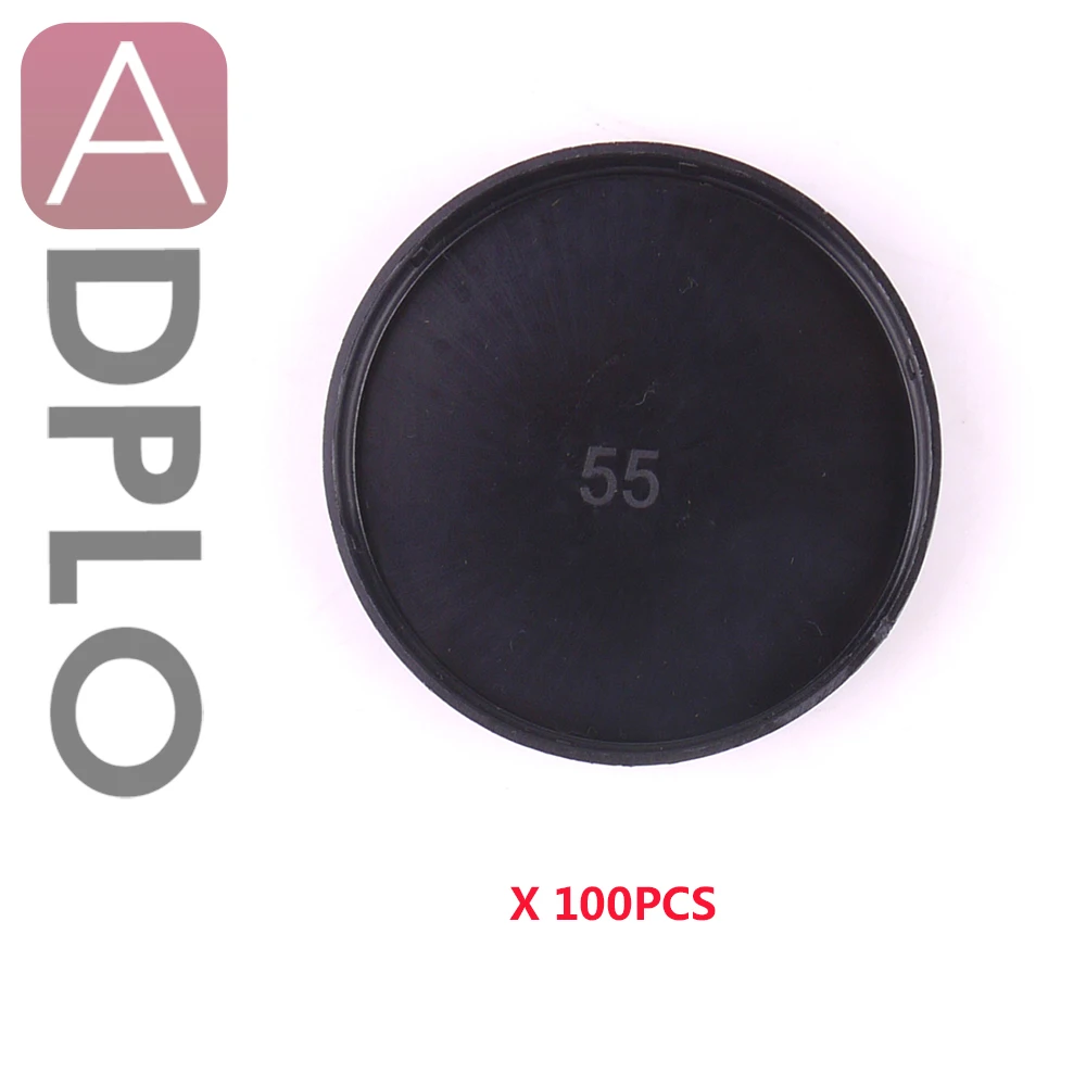 

ADPLO 100 pcs of lens cap with 30mm, Telescope protect cover small lens cover driving recorder cover