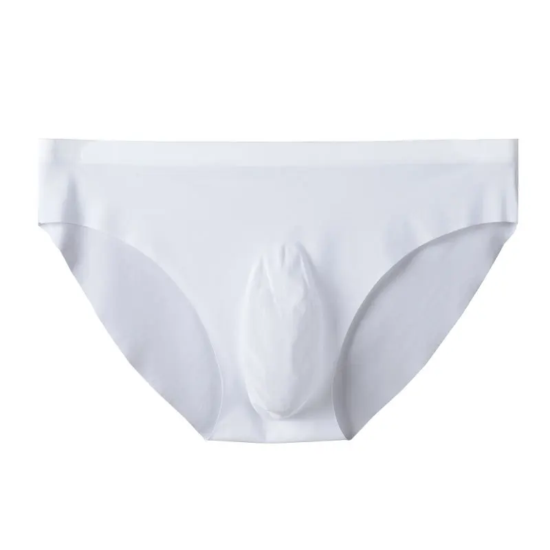 Горячая Распродажа сексуальное нижнее белье из ледяного шелка мужские трусы 3D