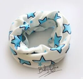 Горячая Распродажа Детские наружные шарфы многофункциональный теплый шарф Волшебные банданы с круглым вырезом 2 - Цвет: blue five star