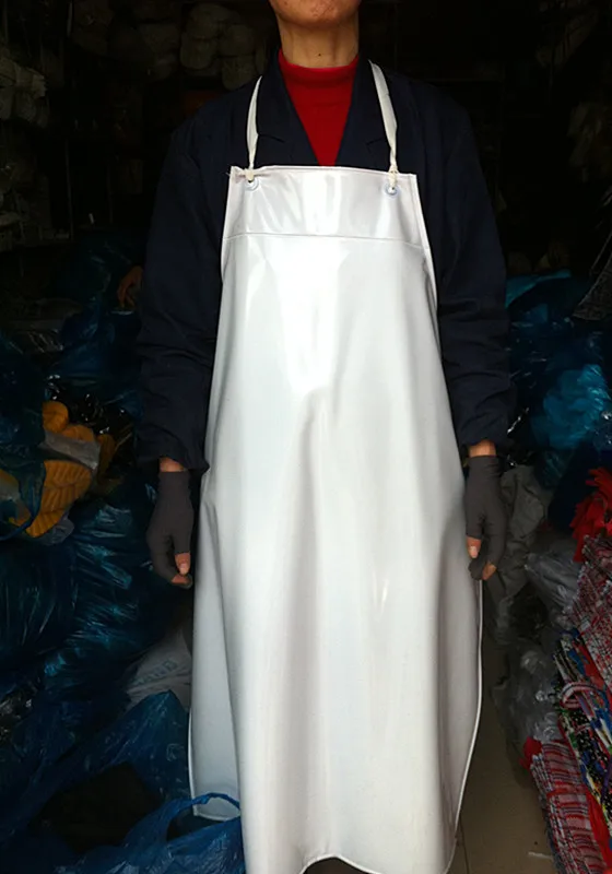 wholesale Double layer thickening lengthen barmskin rubber aprons oil