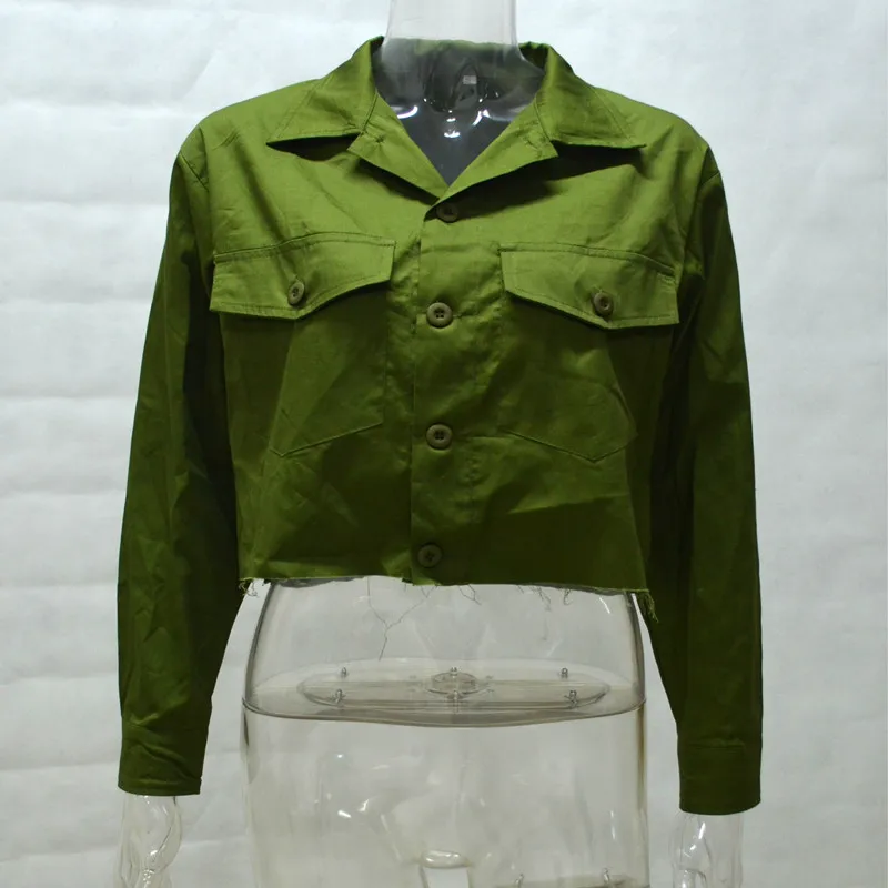 Spring and Autumn Italian Fashion New Streetwear Casual Lapel Style Long Sleeve Women's Jacket