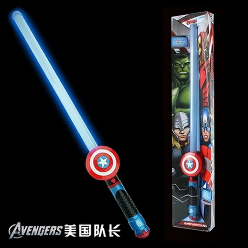 

Avenger Super Hero Cosplay captain america Steve Rogers figure Light-Emitting&Sound Cosplay property Toy Metallic shield