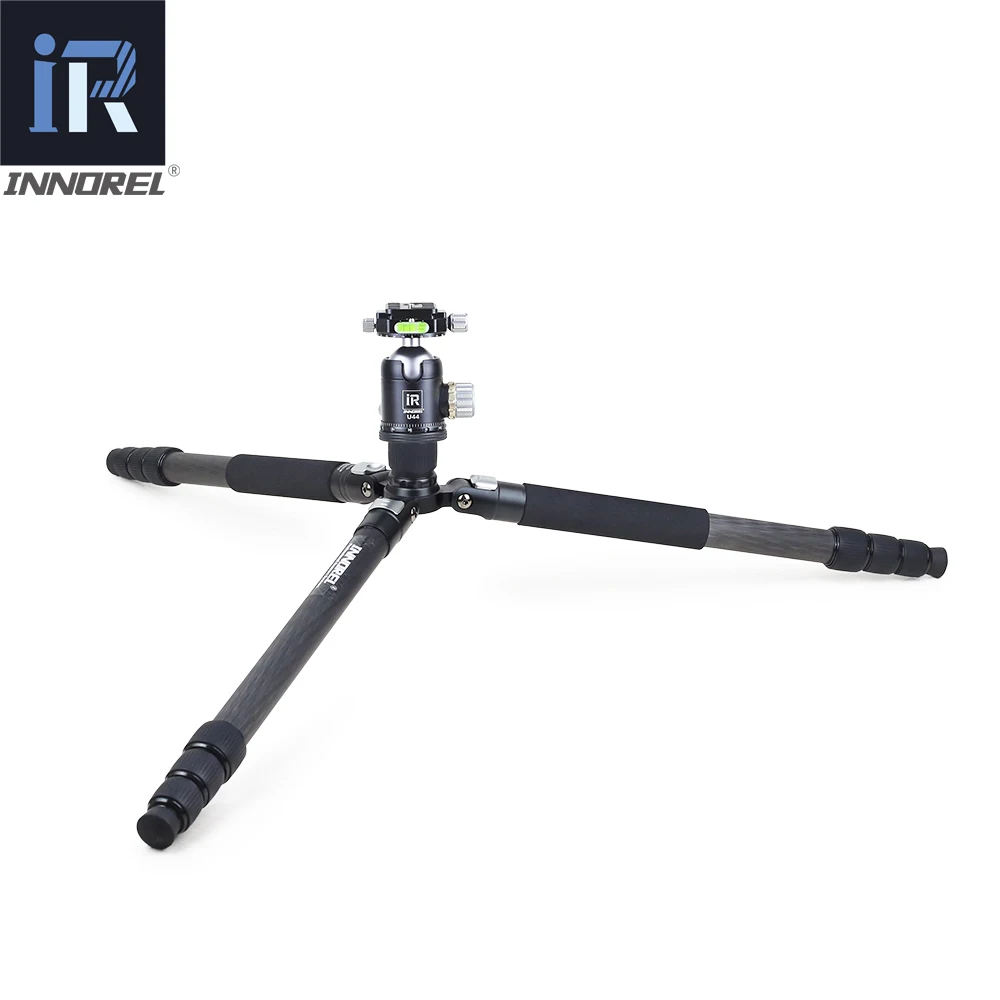 RT85C Professional 10 layers Carbon fiber tripod monopod with Ball Head for multi-function digital DSLR camera Max load 25KG