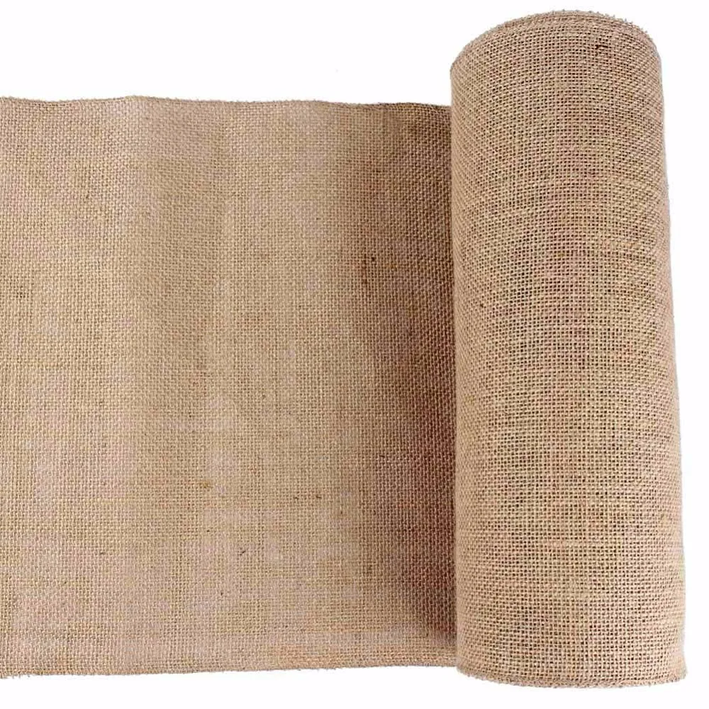 OurWarm 10 м* 33 см джутовые мешковины в рулонах Hessian Burlap настольная дорожка для свадьбы винтажное свадебное украшение стола вечерние принадлежности для мероприятий