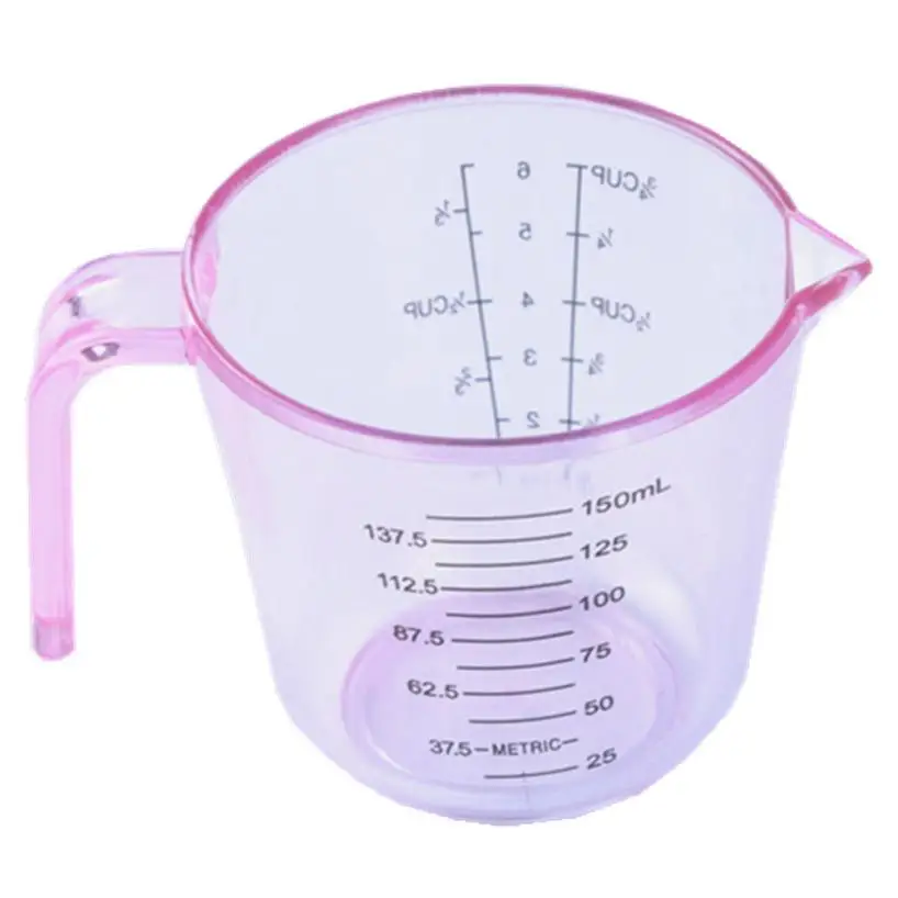 

1PC Plastic 150ML Measuring Cups Free Liquid Nesting Stackable Measuring Tool 2O925